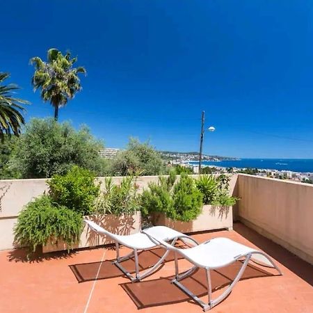 Relaxing Place With Wonderful View...Calme Avec Vue Magnifique Sur La Baie Des Anges, Mais En Campagne A 12 Minutes De La Promenade Des Anglais Nicea Zewnętrze zdjęcie